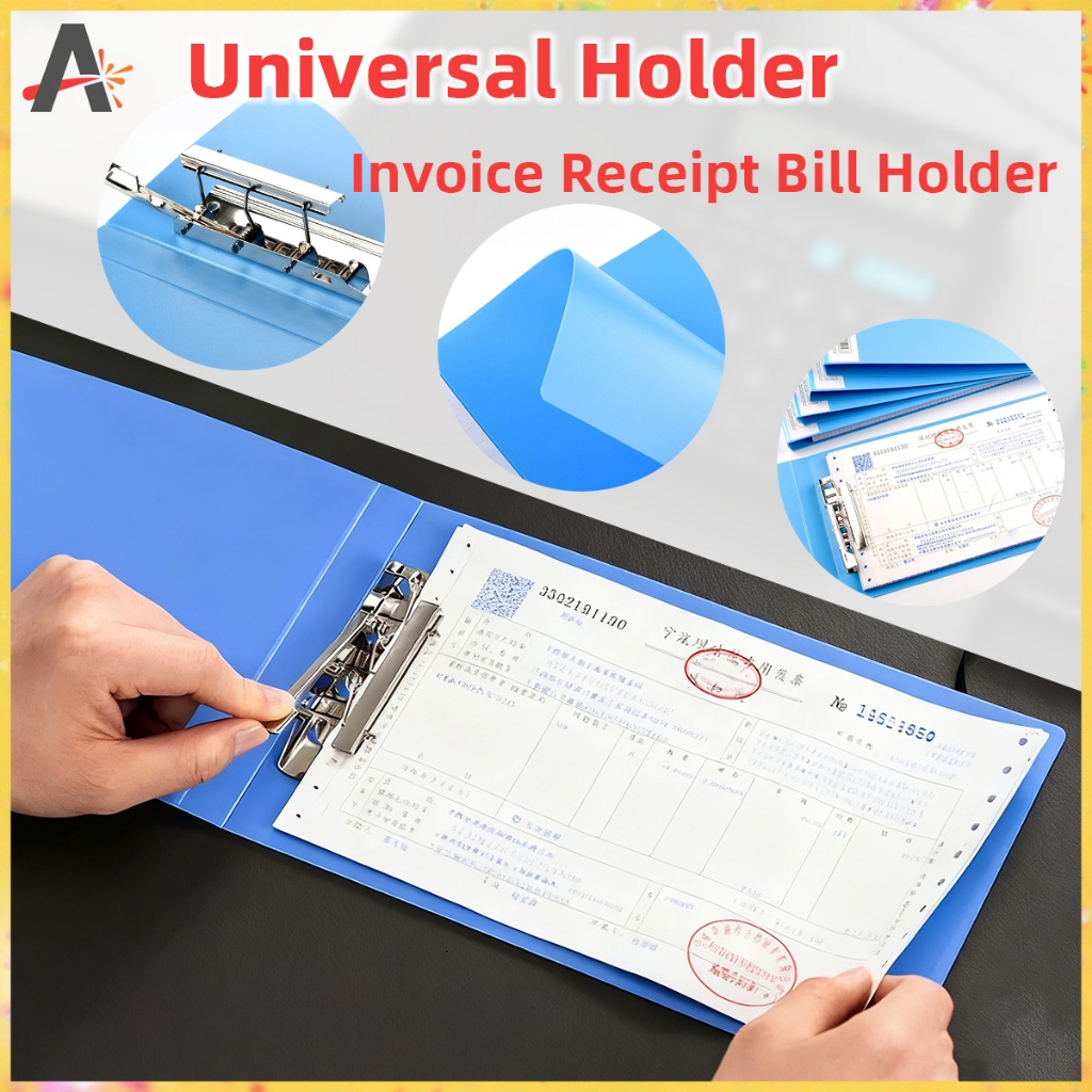 Portable Invoice Receipt Bill Holder Universal Holder check storage ...