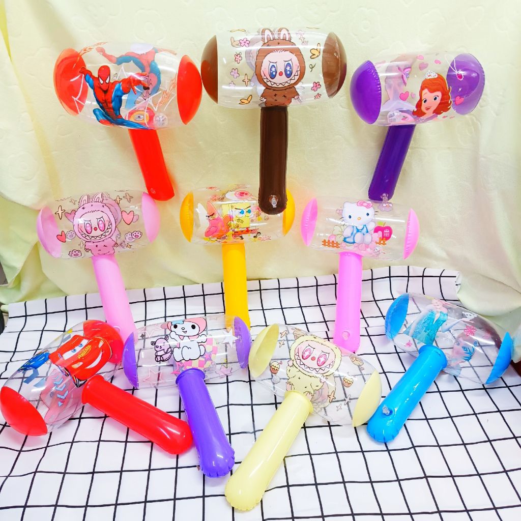 Inflatable Hammer with Lights and Sounds for Kids small (Random Designs ...