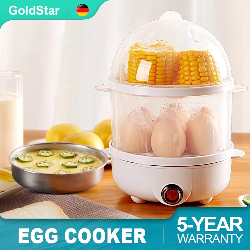 Gold Star 1/2 Layer Electric Egg Boiler Steamer
