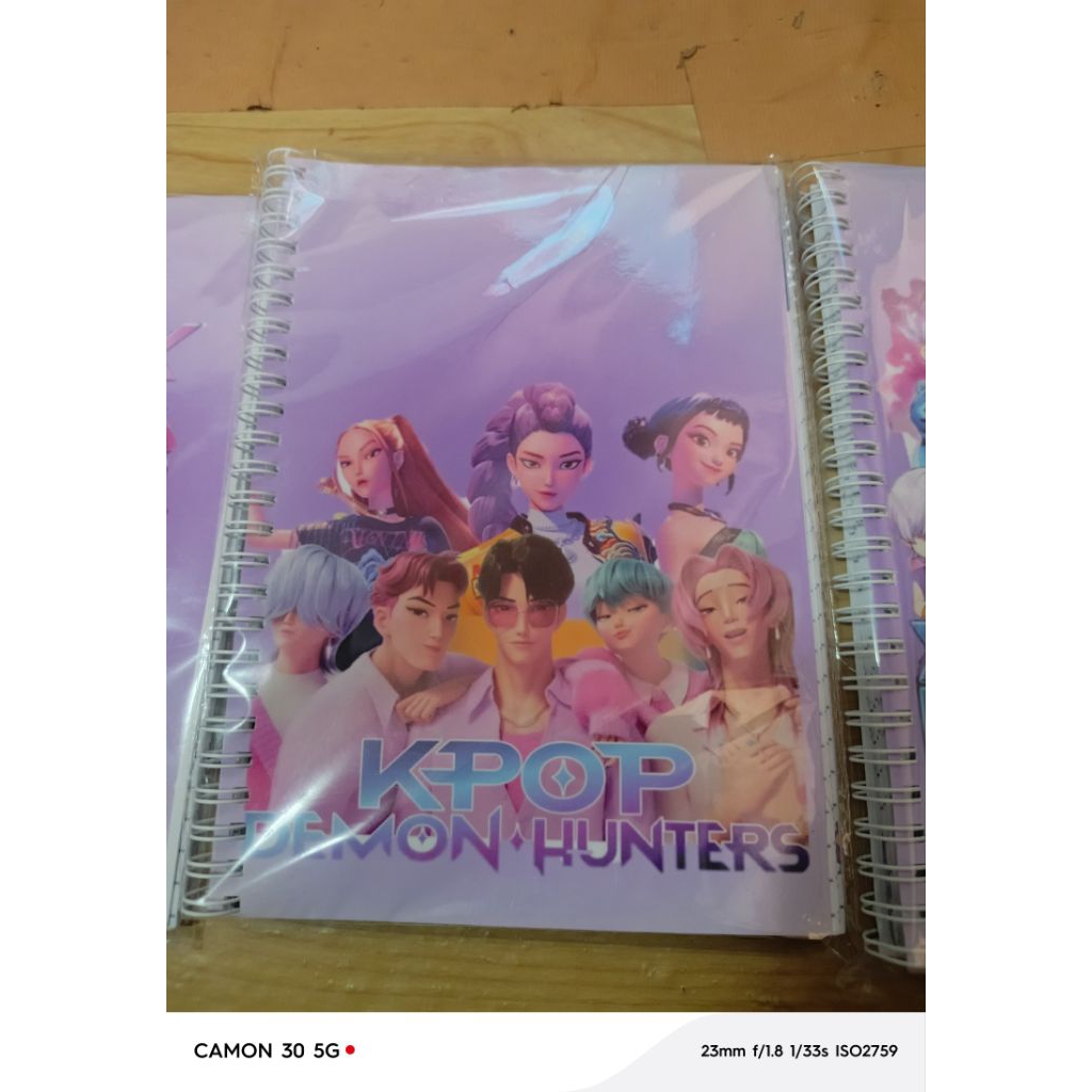 Huntrix notebook 50 leaves High quality | Shopee Philippines