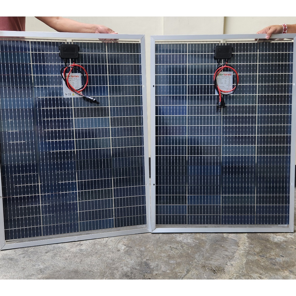 100W Solar Panel Portable Off-Grid Power | Shopee PH