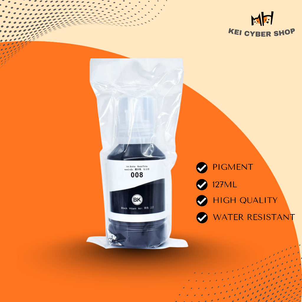Premium Refill Ink 008 CMYK - Compatible with Epson L15150, L15160 ...