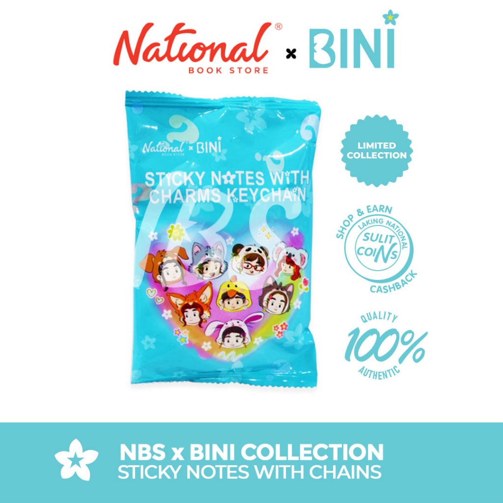 Bini Sticky Notes with Charms 63.5X63.5mm 60Sheets | Shopee Philippines