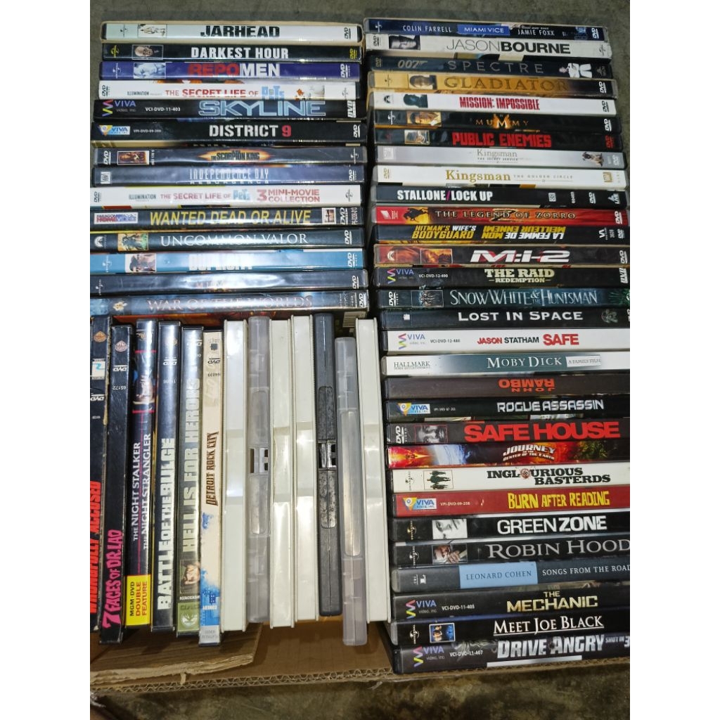 REGION ALL/ Universal Assorted Original DVD Movie Collection Pre Loved ...