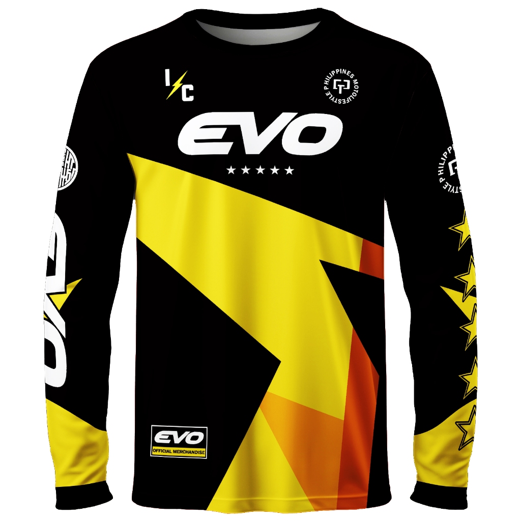 Men's Motorcycle Riding Jersey LongSleeve for Sports and Motocross ...