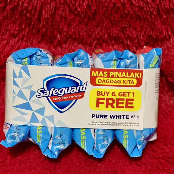 SAFEGUARD BAR SACHET 6+1X65G | Shopee Philippines