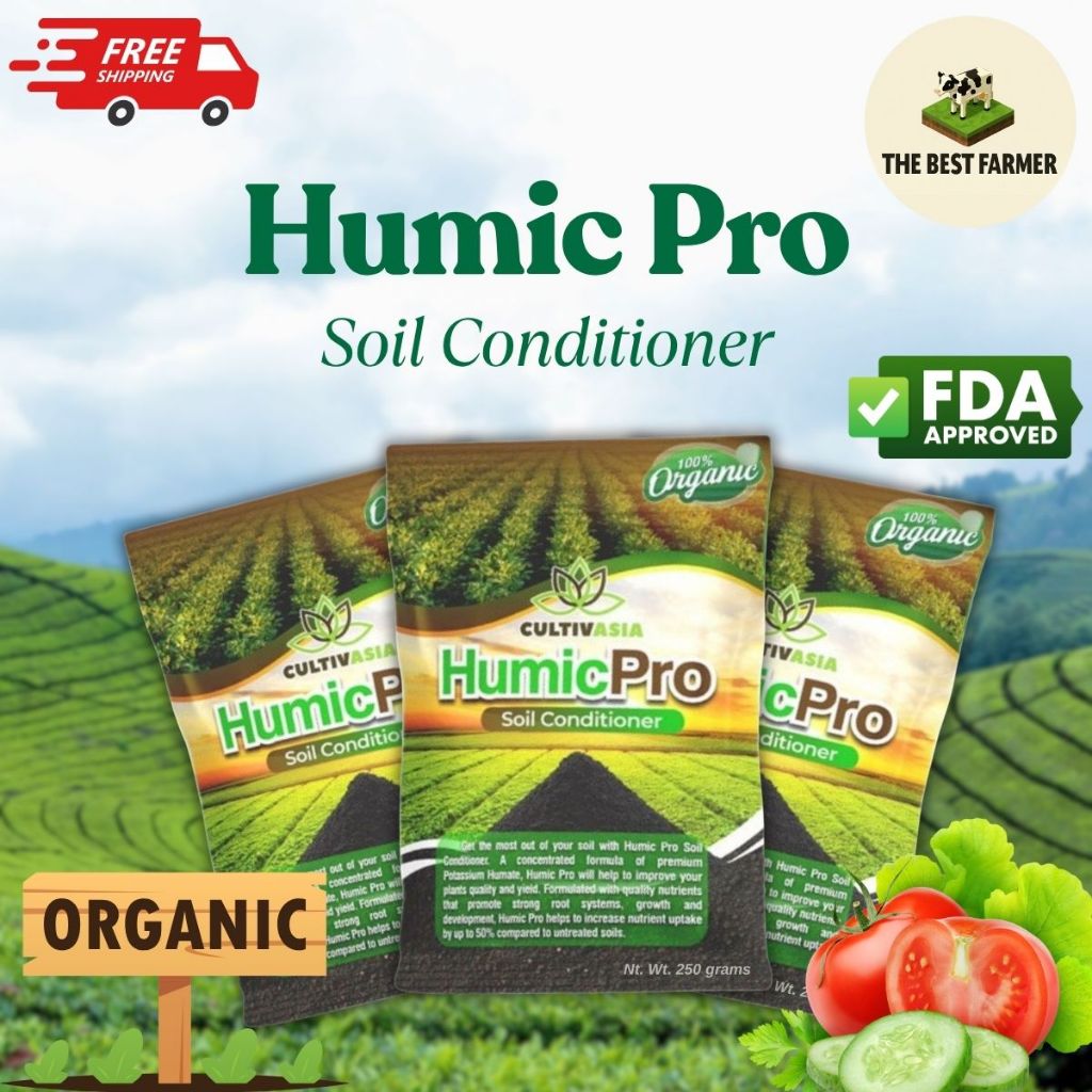 Humic Pro Soil Conditioner 250g – Organic Humic Acid Fertilizer for ...