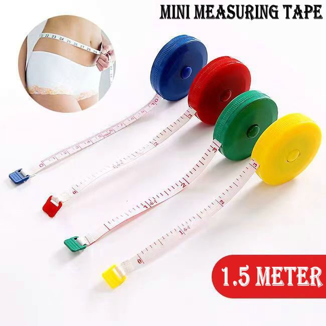 1.5 Meter Mini Measuring Tape - Mini Soft Ruler for Measuring Waist and ...