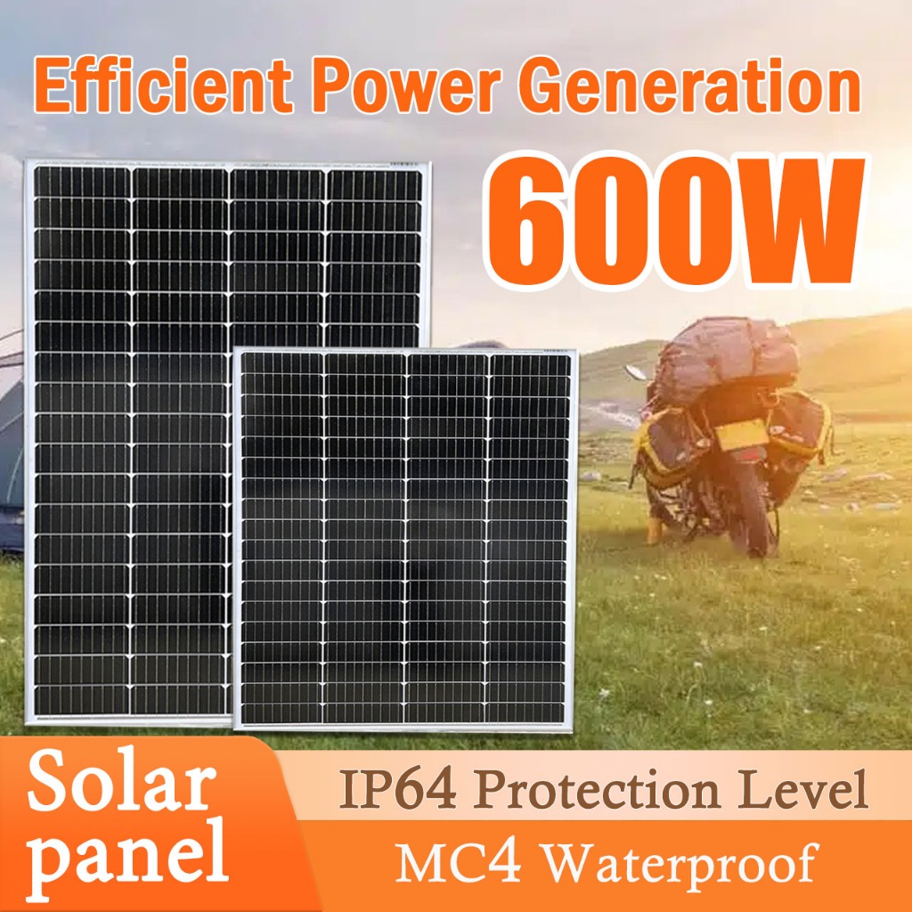 Solar Panel 200 600 Watt Original Solar Charge Monocrystalline Solar ...