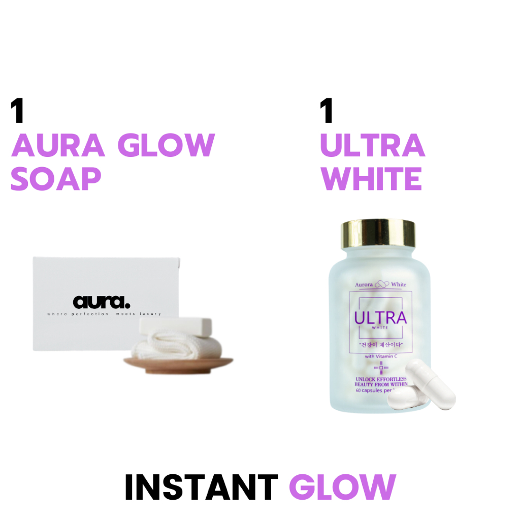 ultra white glutathione ✨ Glow like you were born for it… effortlessly. This isn't just a  supplement — it's your inside-out glow upgrade. Our Ultra White Glow 2-in-1  works deep within to enhance your skin