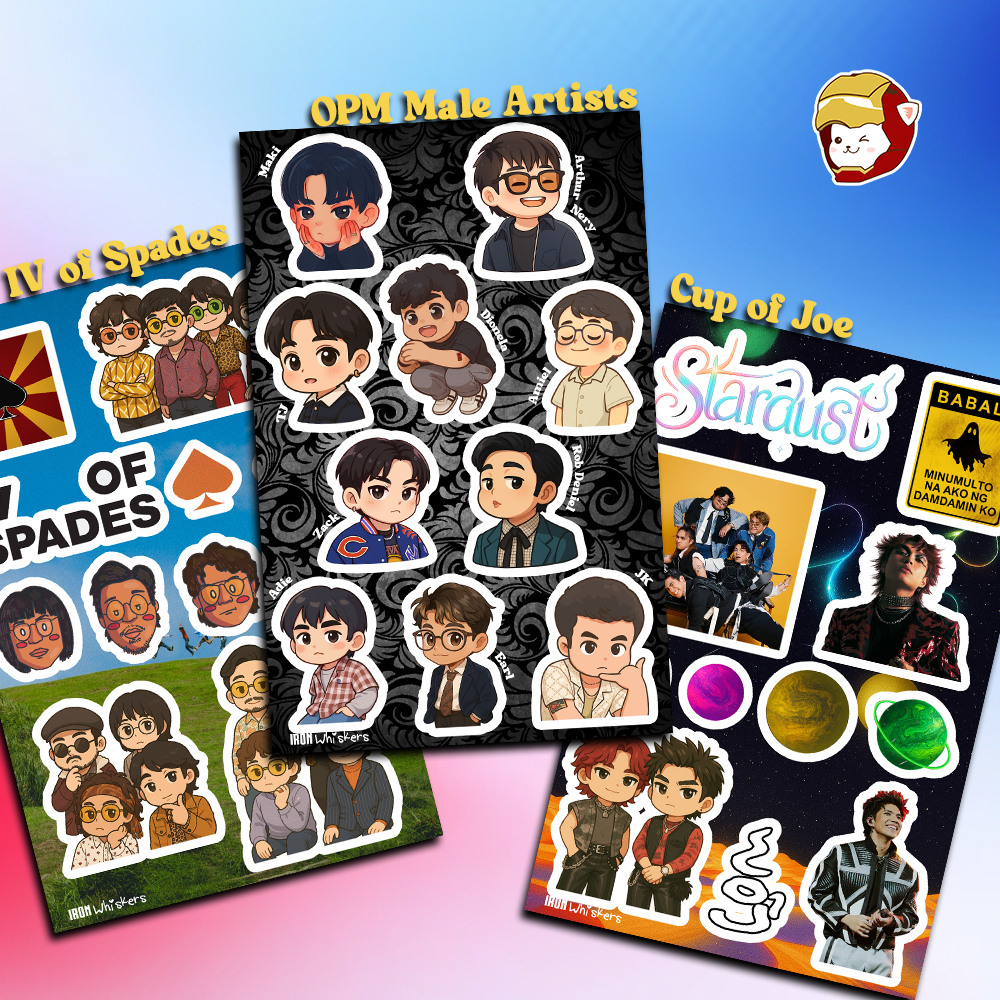 OPM Bands and Artists | Vinyl Stickers | Shopee Philippines
