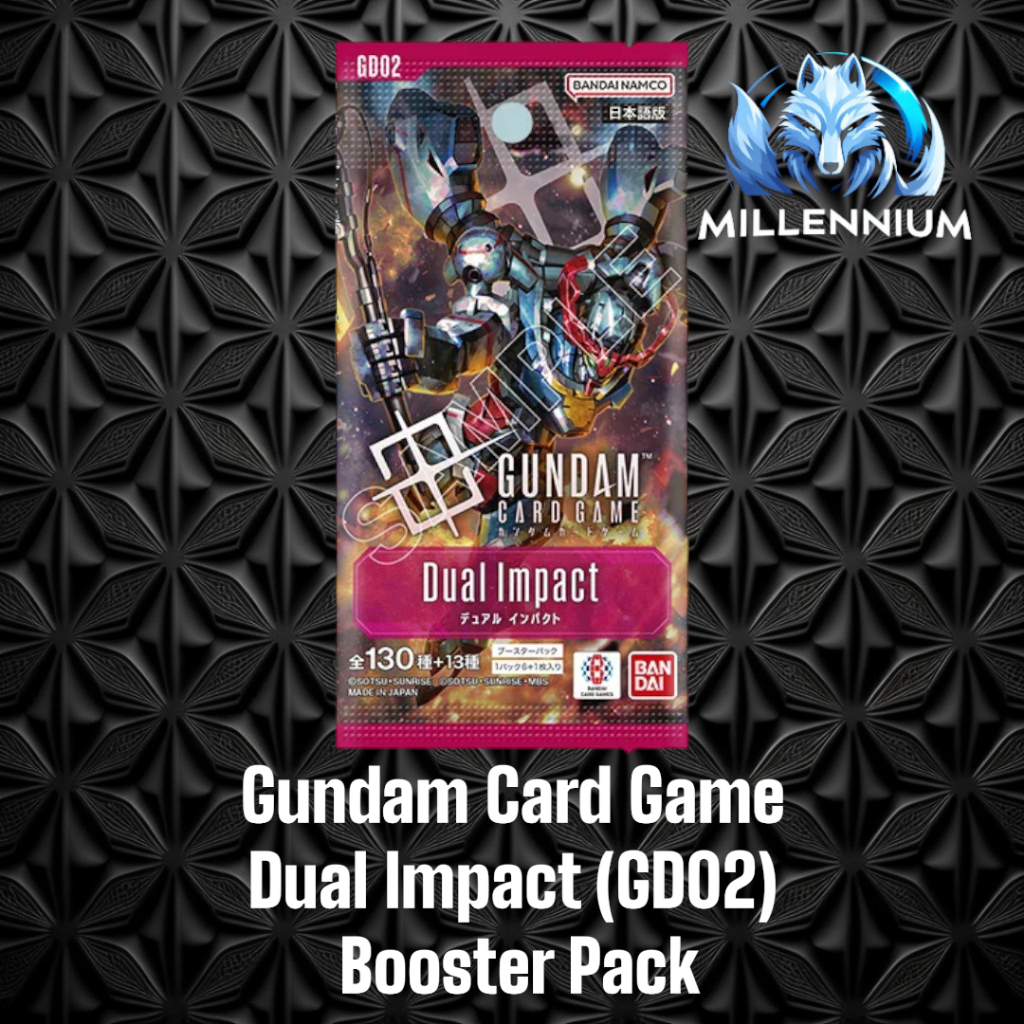 Japanese Gundam Card Game Dual Impact GD02 Booster Pack | Official TCG ...