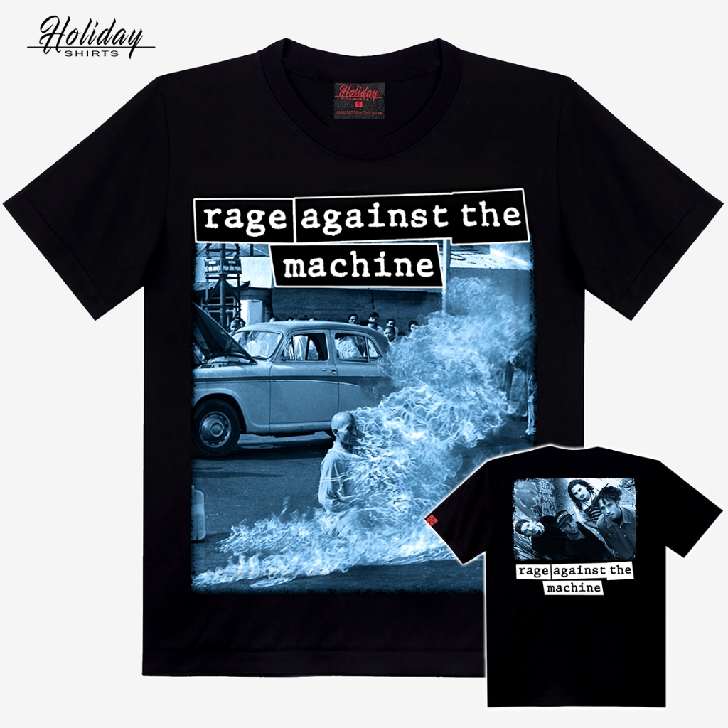 ( HOLIDAYSHIRTS ) RAGE AGAINST THE MACHINE - RATM T-SHIRTS cotton, made ...