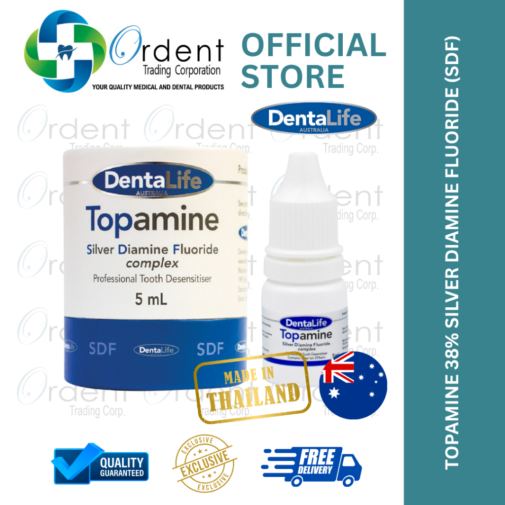 TOPAMINE 38% SILVER DIAMINE FLUORIDE (SDF) | Shopee Philippines