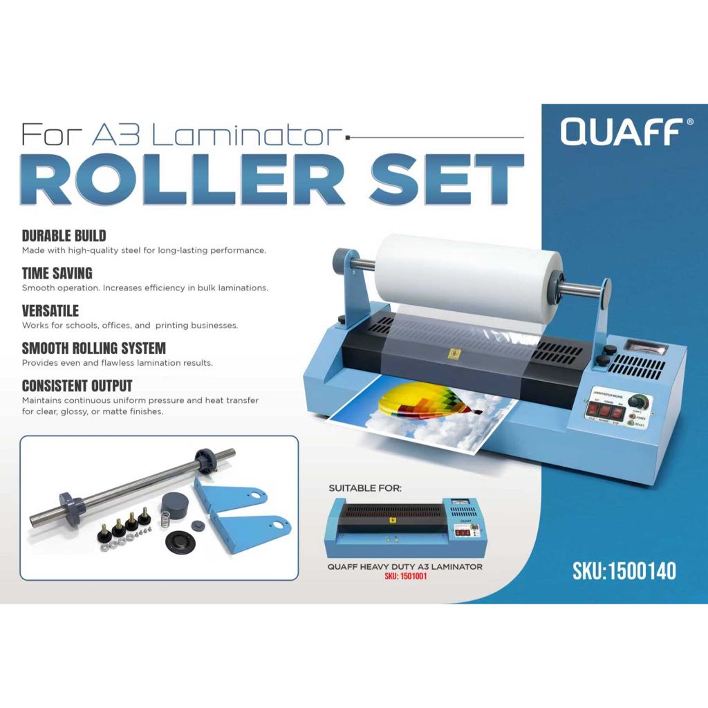 QUAFF A3 Laminator ROLLER SET | Shopee Philippines
