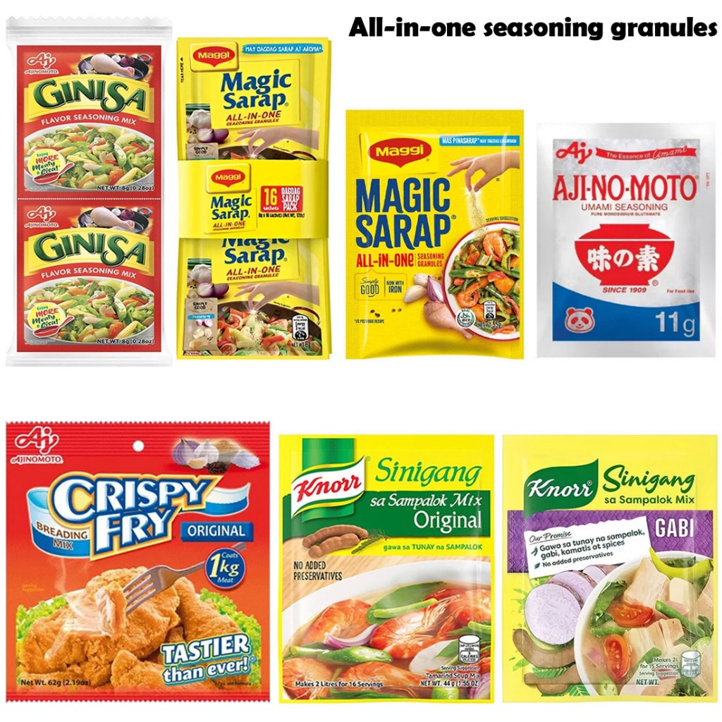 Wholesale Magic sarap Seasoning Granules 8g X 16 A box containing 60/ ...
