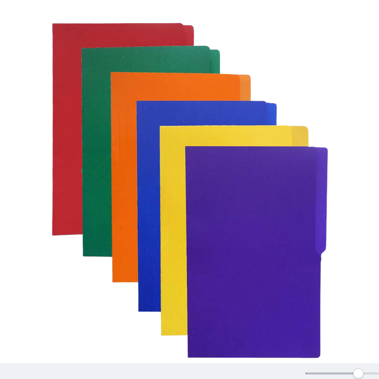 FOLDER PER 5PIECE & 10PIECE-Stationary Supplies Paper White Folder ...
