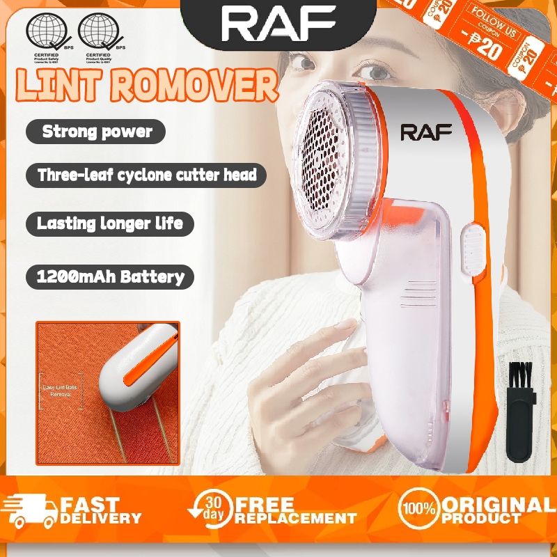 RAF Rechargeable Electric Fabric Sweater Clothes Lint Remover Fluff ...