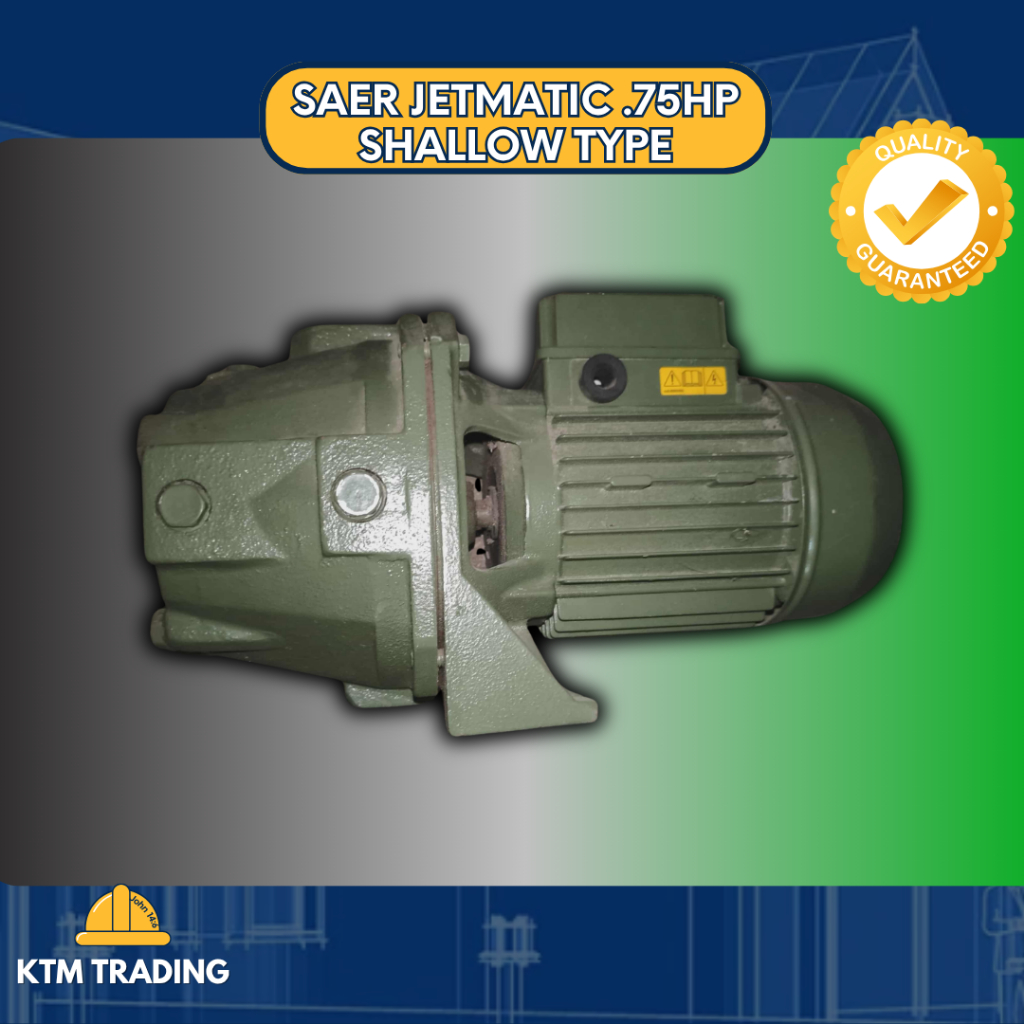 SAER JETMATIC .75HP SHALLOW TYPE | Shopee Philippines