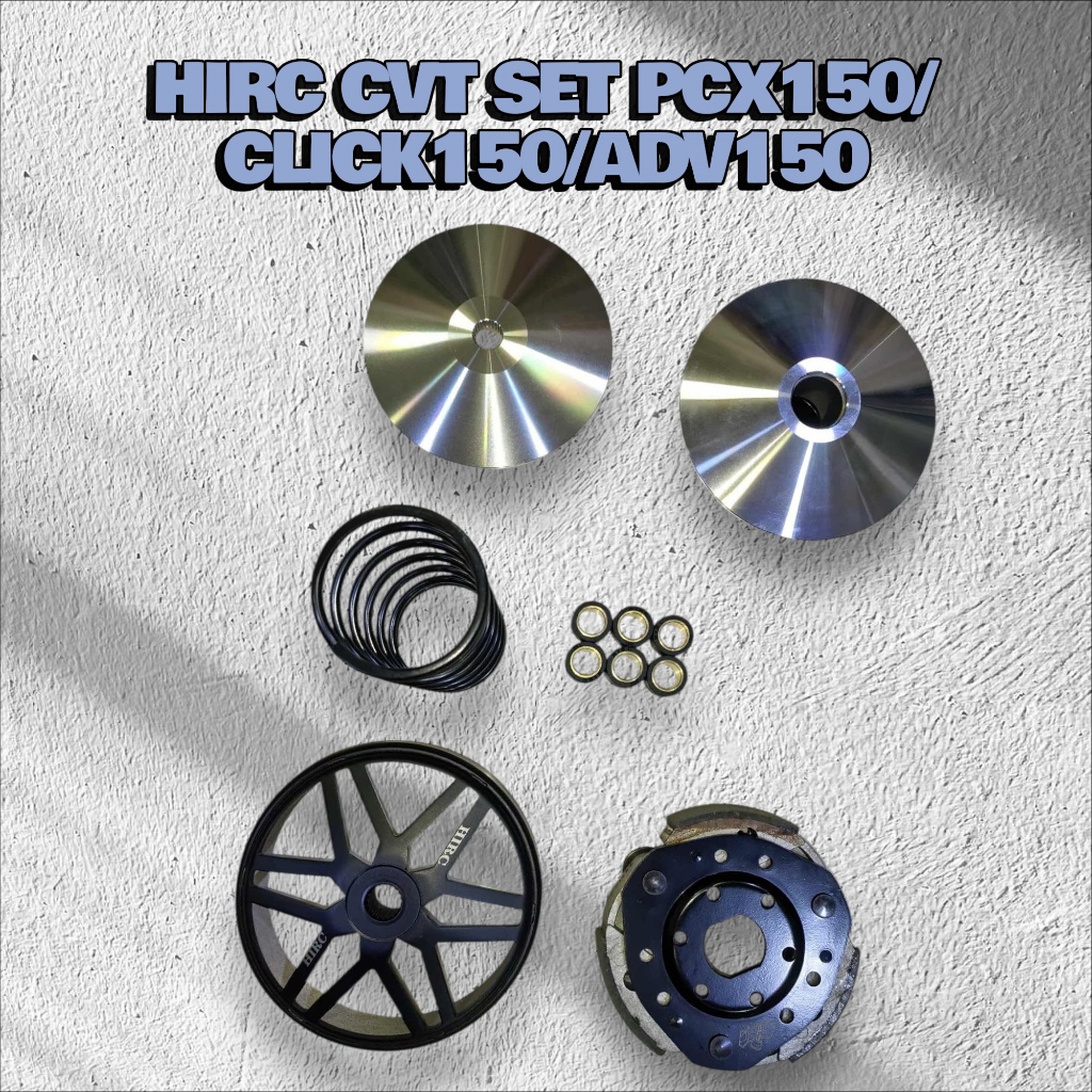 HIRC CVT SET CLICK125/150/ADV150/PCX150,PULLEY SET,BELL,LINING SET ...