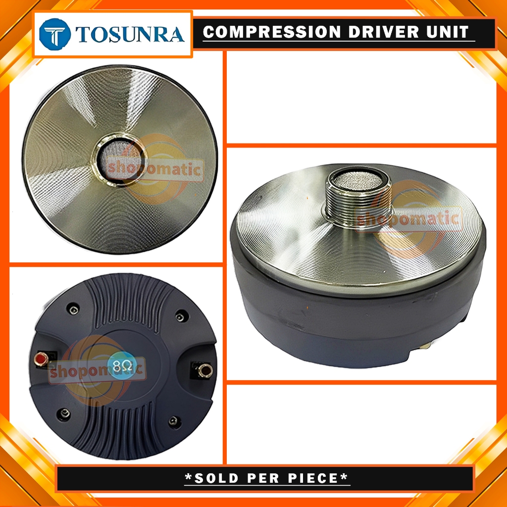 SHOPO TOSUNRA 8Ω Compression Tweeter Driver Unit 150W / 200W / 400W ...