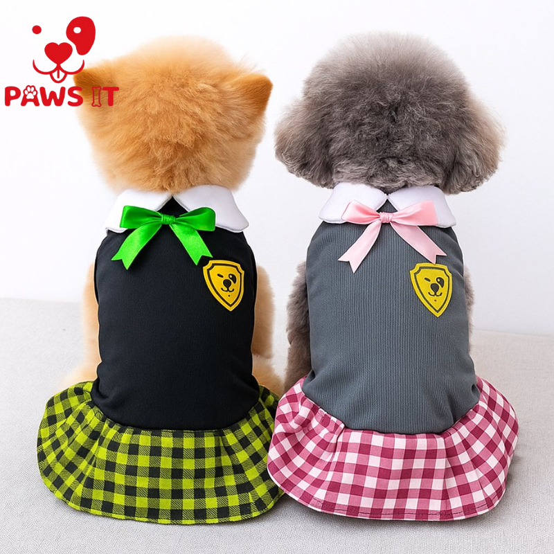 Paws It Dog Cat Clothes Dog Shirts Dog School Uniform Paws it ...