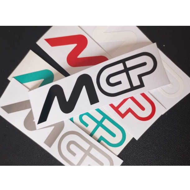 motogp new logo sticker decal 6 color option | Shopee Philippines
