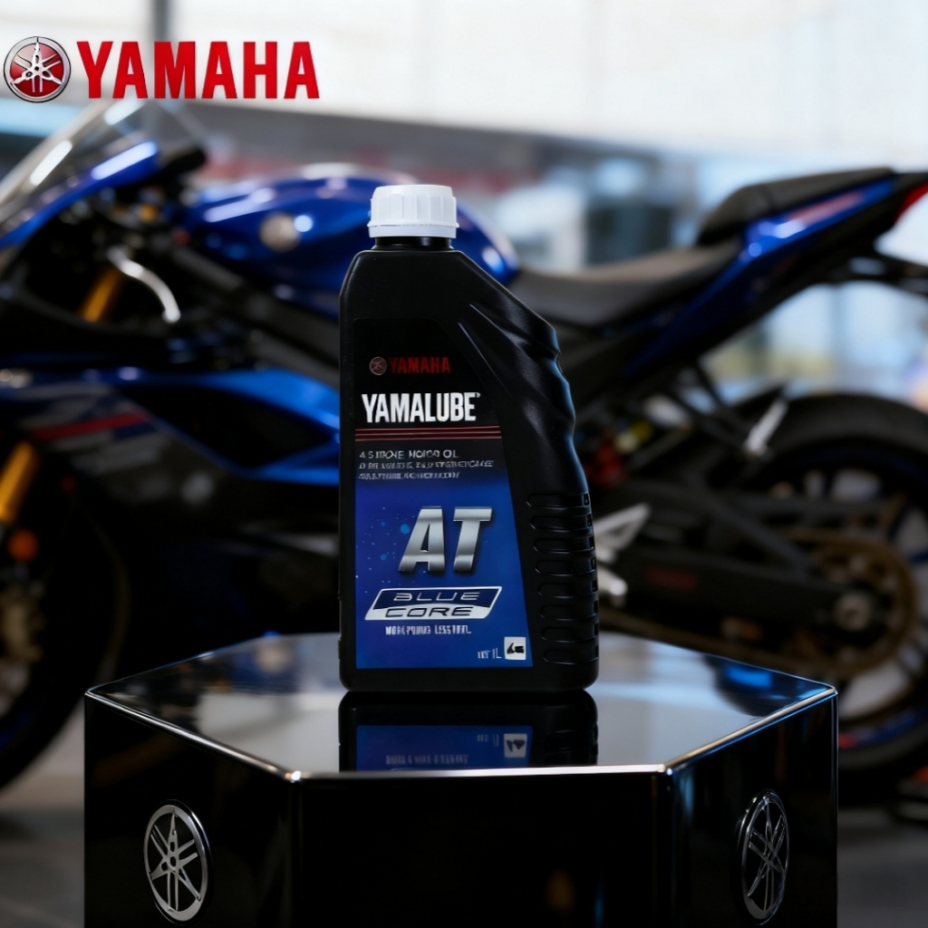 YAMAHA Original Engine Blue Core AT 1L Oil Yamalube-4STROKE ...