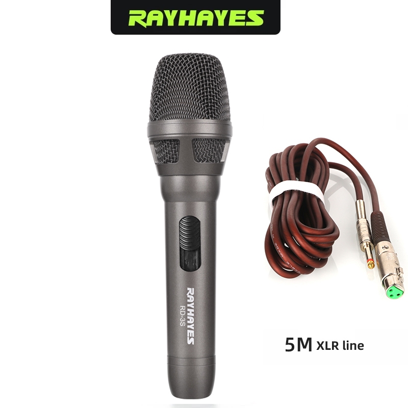 Rayhayes RD-3S Hyper Cardioid Mic Dynamic Microphone for Videoke ...