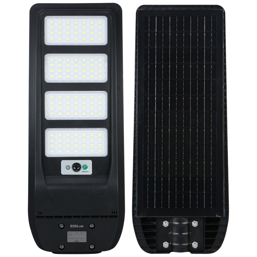 Ecolum Integrated Solar LED Streetlights w/ Microwave Sensor 150W ...
