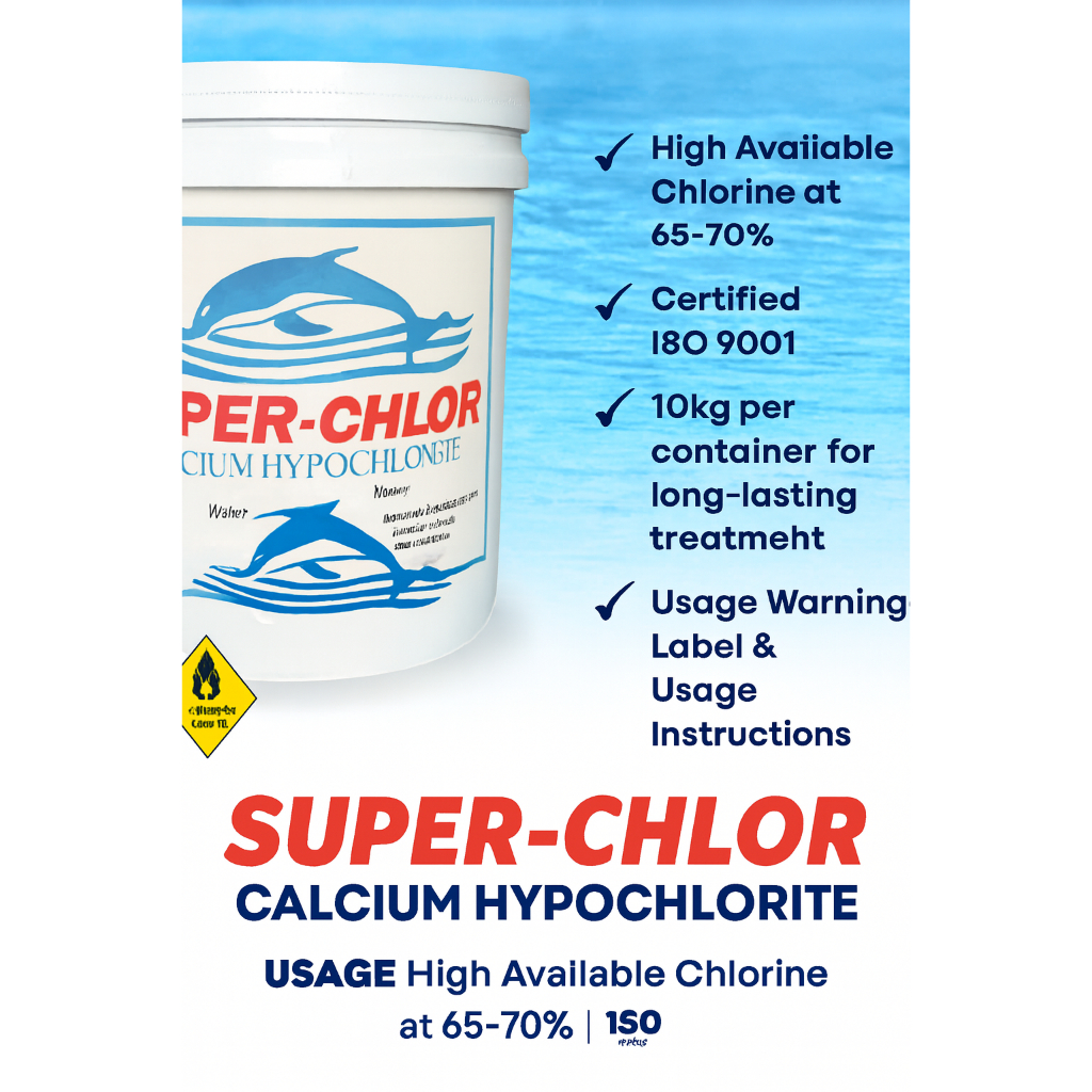 SUPERCHLOR Chlorine Repacked in 10KG | Shopee Philippines