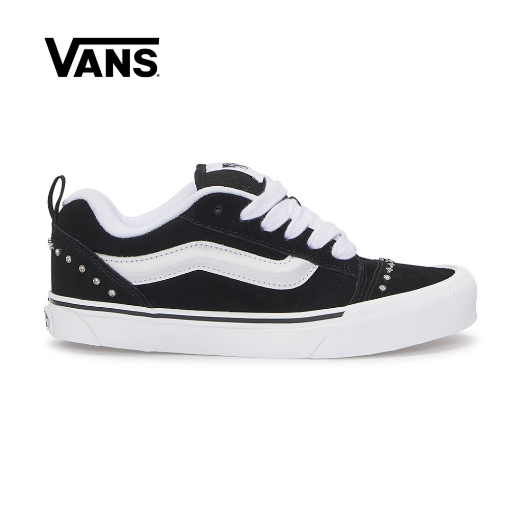 Vans Knu Skool Rhinestone Black/White For Womens | Shopee Philippines
