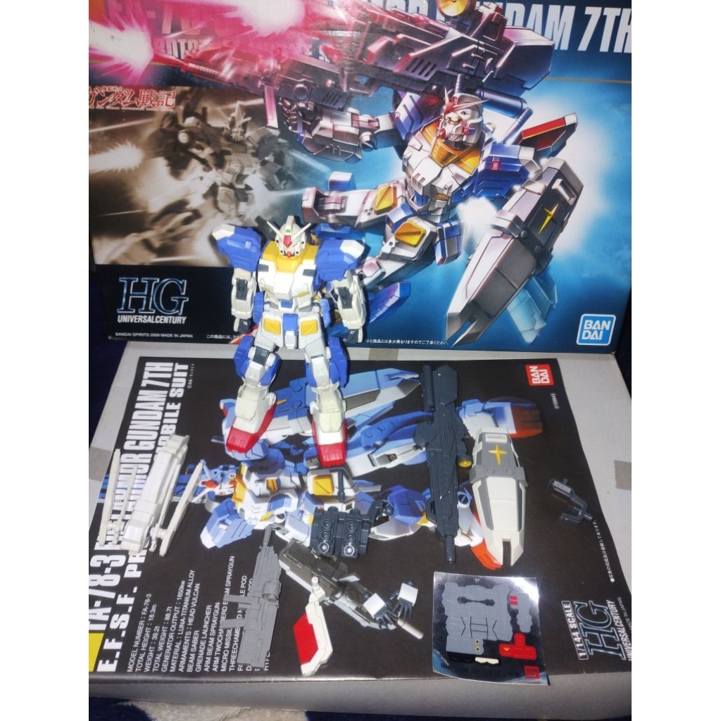 FA 78 3 Full Armor Gundam 7th HG 1/144 ( PARTS OUT ONLY ) | Shopee ...