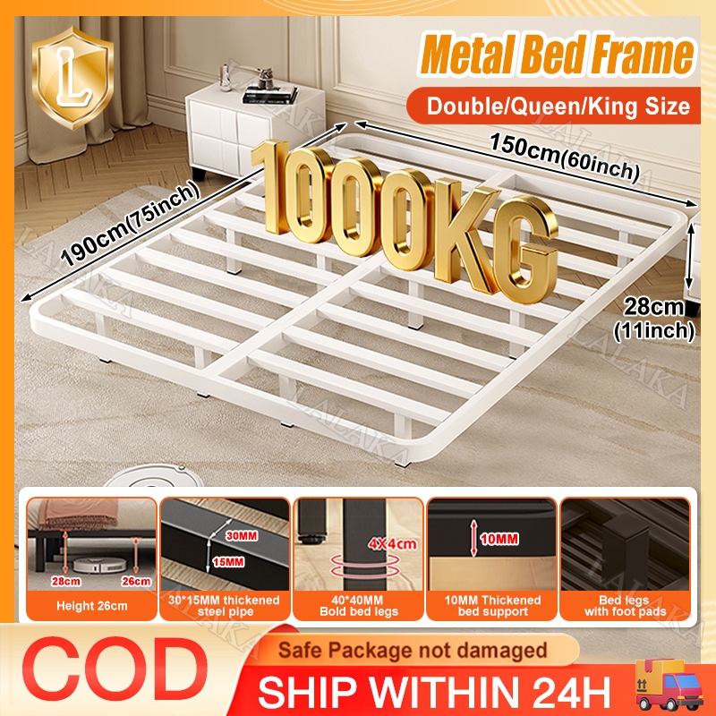 Floating Bed Frame With Assemble Metal Bed Frame Single/Double/Queen ...