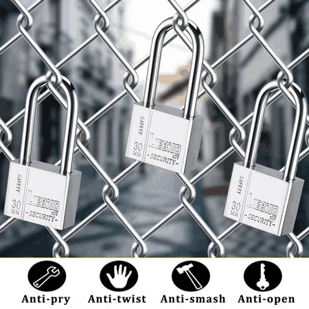 Weatherproof Stainless Steel Padlock for Gate and Door with Short ...