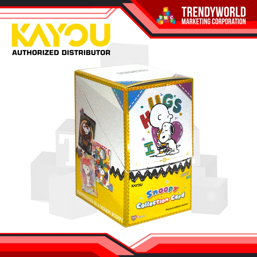 Peanuts Snoopy Collection Card – Peanuts Edition (1 Box) | Shopee ...