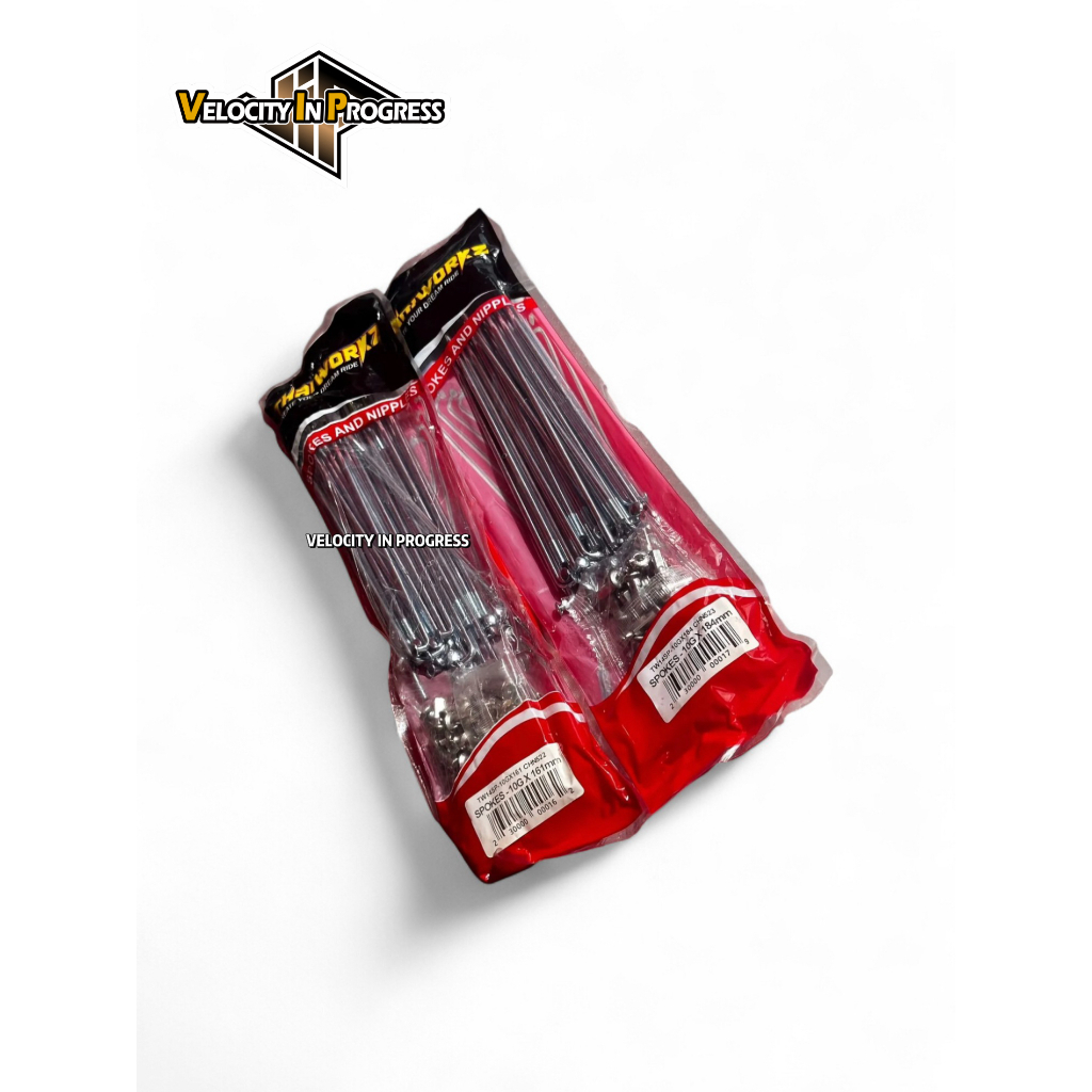 HIGH QUALITY ORDINARY THAIWORKZ 36PCS (RIOS ) SPOKES & NIPPLES | Shopee ...