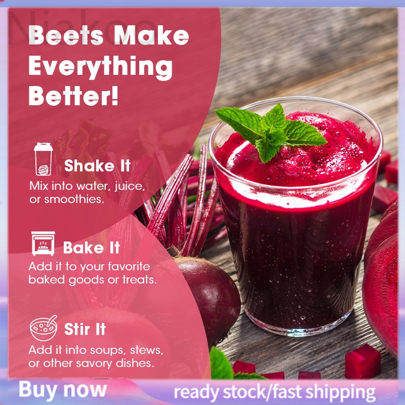 Organic Beet Root Powder Nitric Oxide Boost for Blood Pressure ...
