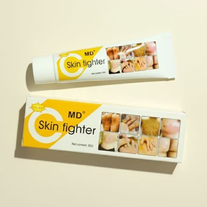 100% AUTHENTIC MD Skin fighter Cream 35g - skin-itchy free and skin ...
