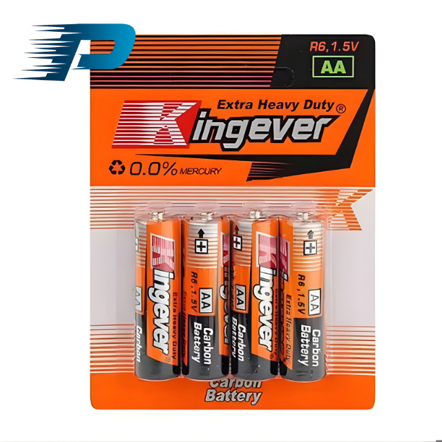4pcs/Set Kingever Extra Heavy Duty AA and AAA Batteries 1.5V Triple A ...