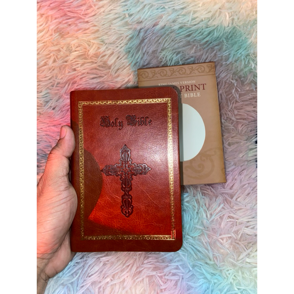 KING JAMES VERSION LARGE PRINT COMPACT BIBLE | Shopee Philippines