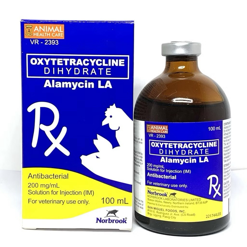 OXYTETRACYCLINE DIHYDRATE Alamycin LA Solution for Injection (IM ...
