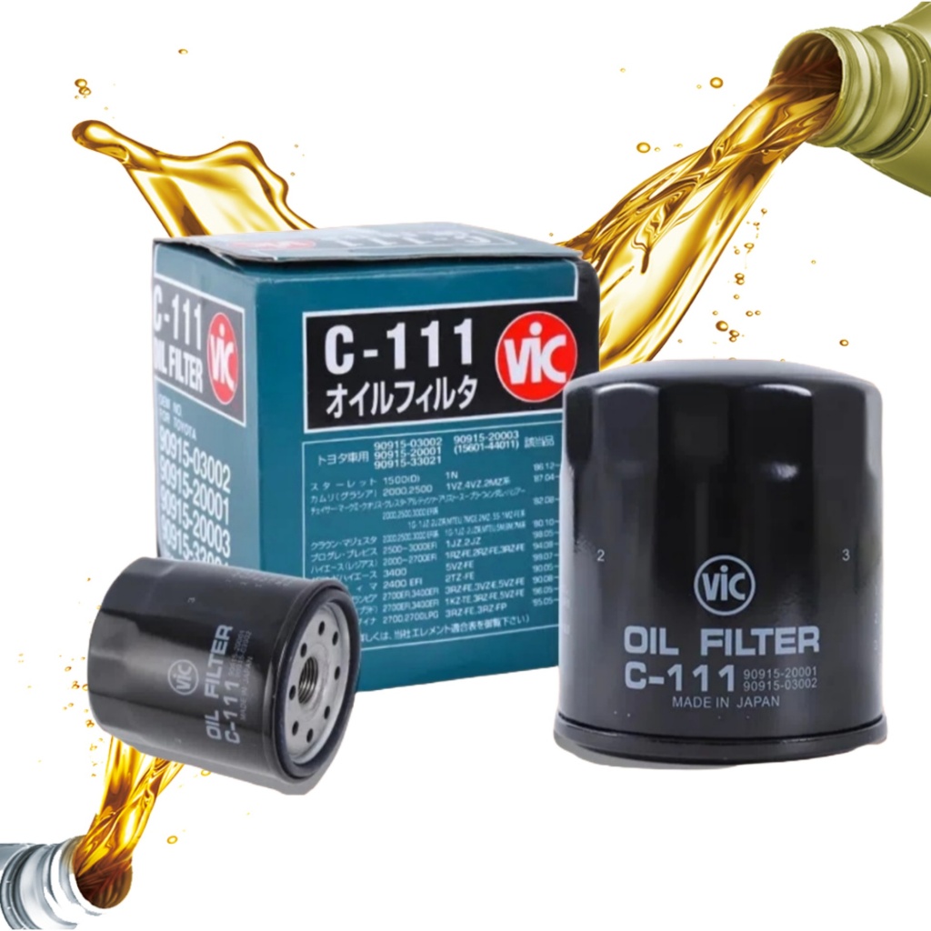 Oil Filter C111 for Toyota Fortuner Innova Hilux Revo Hiace Rav4 ...