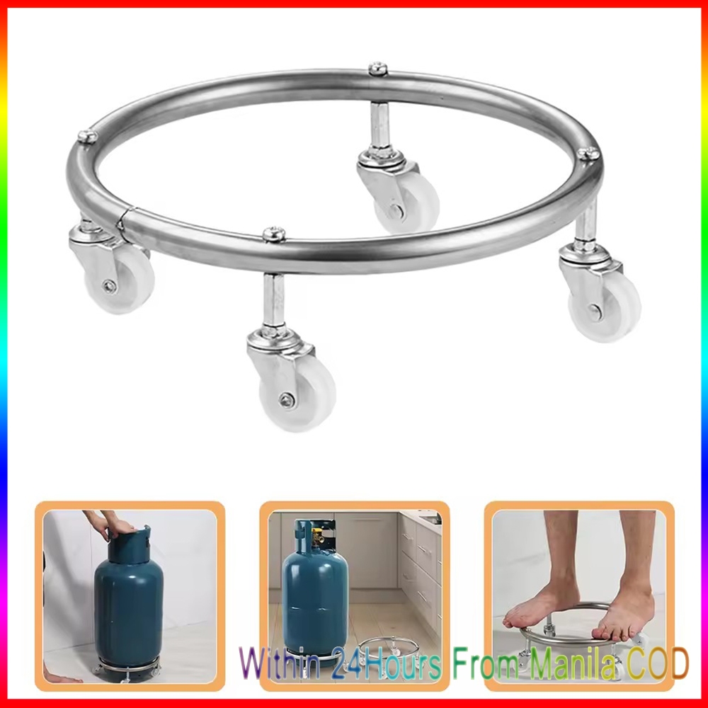 Stainless Steel Gas Cylinder Tray Gas Bottle Bracket Propane Tank ...