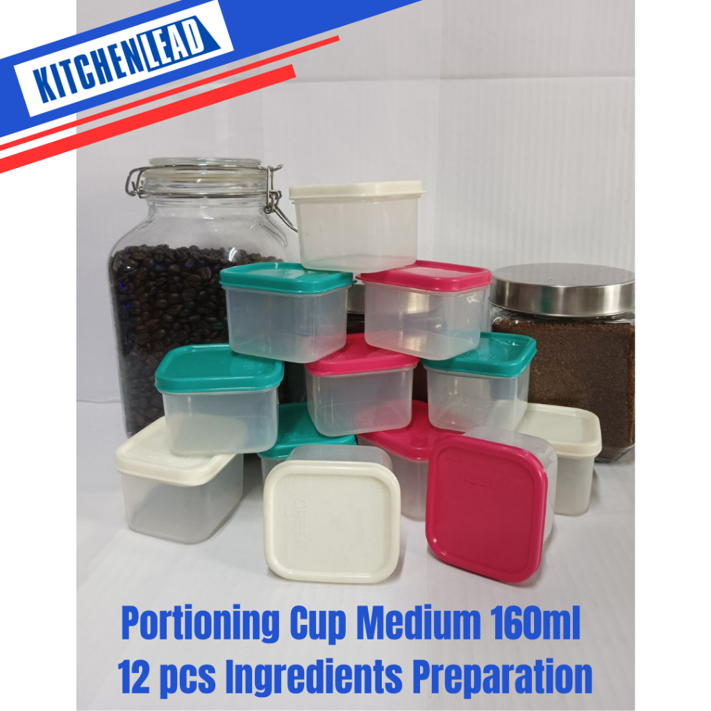 Portioning Cup 12 pcs, 160ml Regular, for halo-halo Ingredients ...