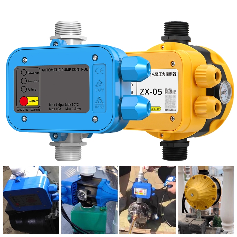 Automatic Pump Controller Switch Water Pump Controller Water Pressure ...