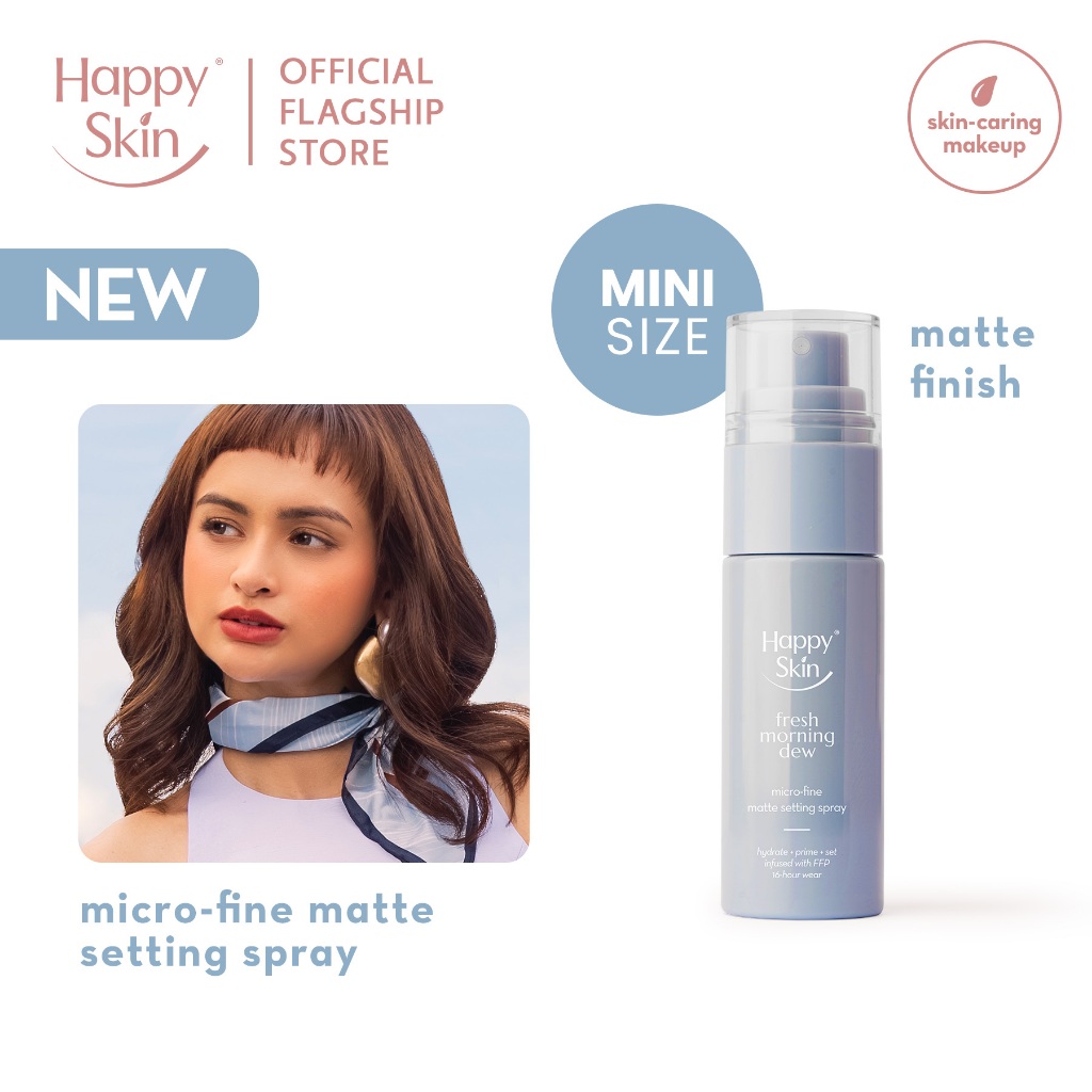 Happy Skin Fresh Morning Dew Mini Micro-fine Matte Setting Spray ...