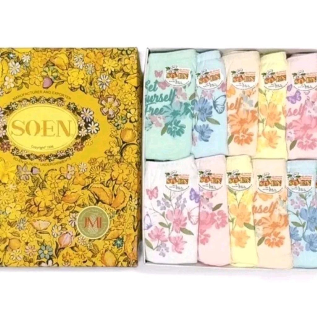 Soen pure cotton underwear for women all cotton crotch antibacterial ...
