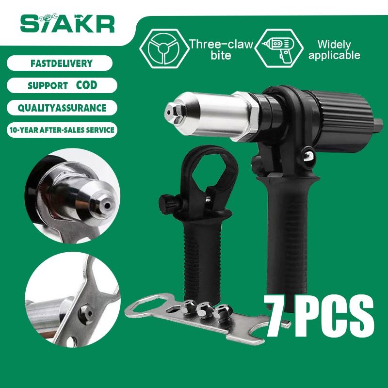 Electric Riveter Drill Rivet Machine Rivet Nut Riveting Electric Tool ...