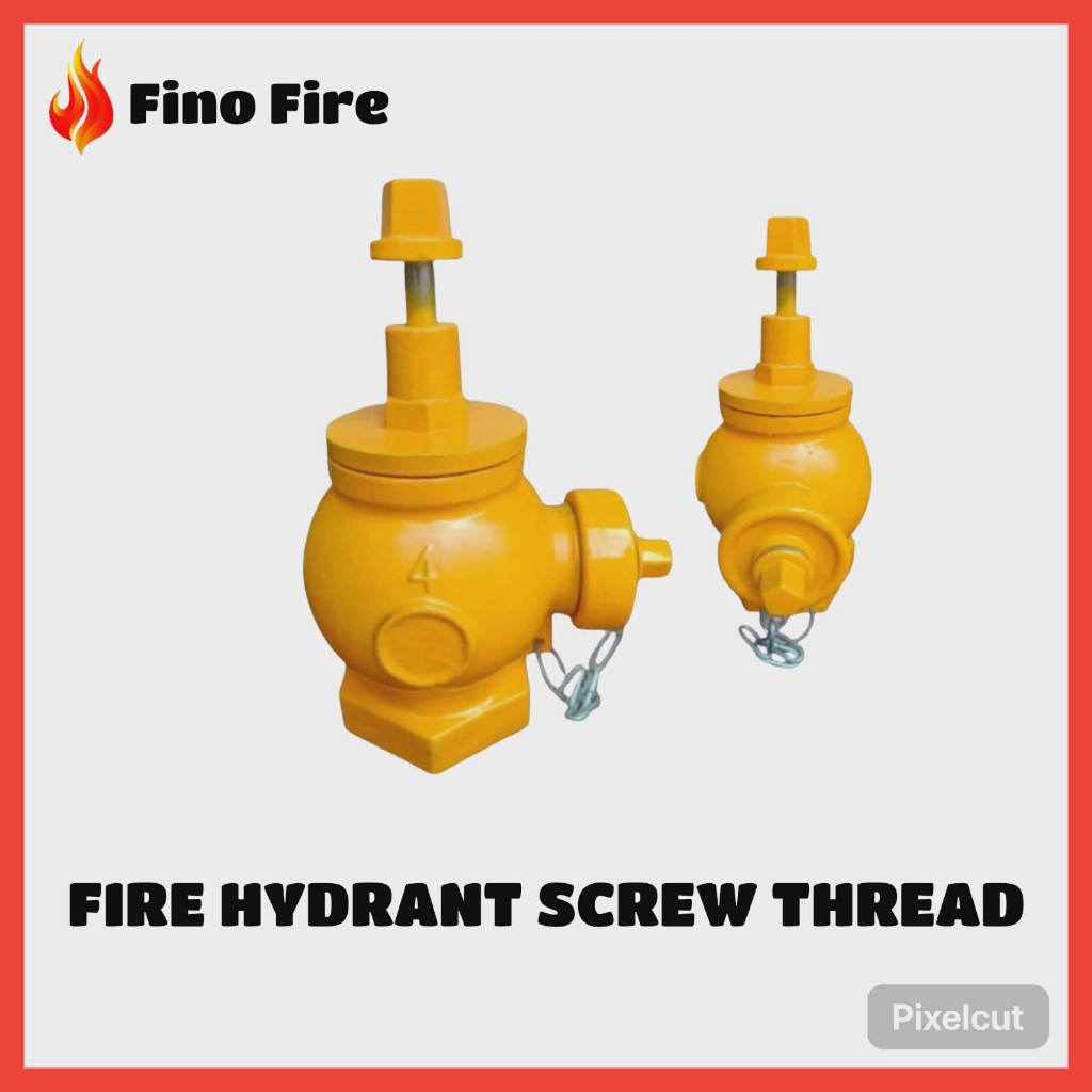 4inch Fire Hydrant Screw Thread With Cap Chains Stand Pipe Landing ...